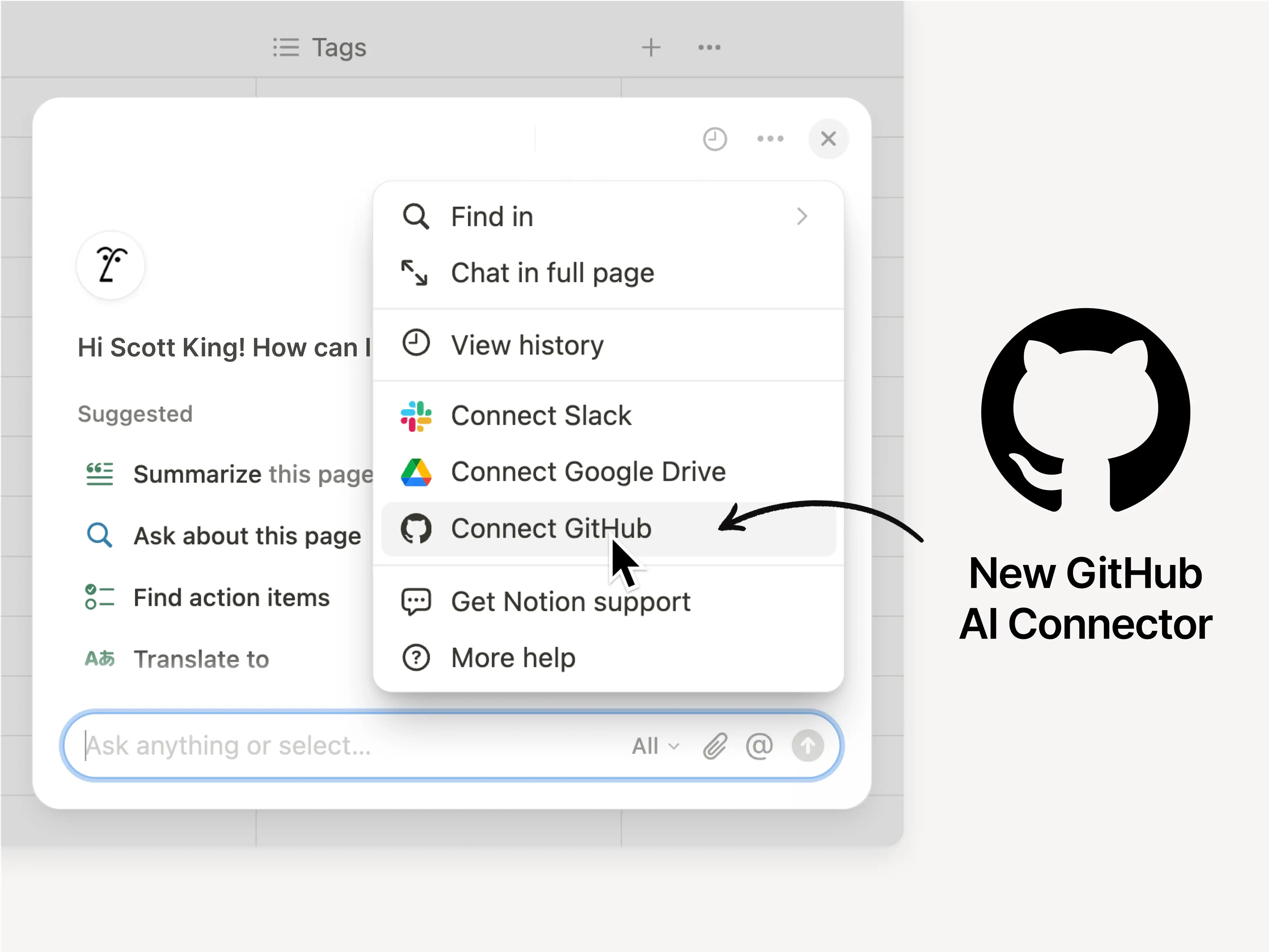 GitHub AI 连接器(测试版)